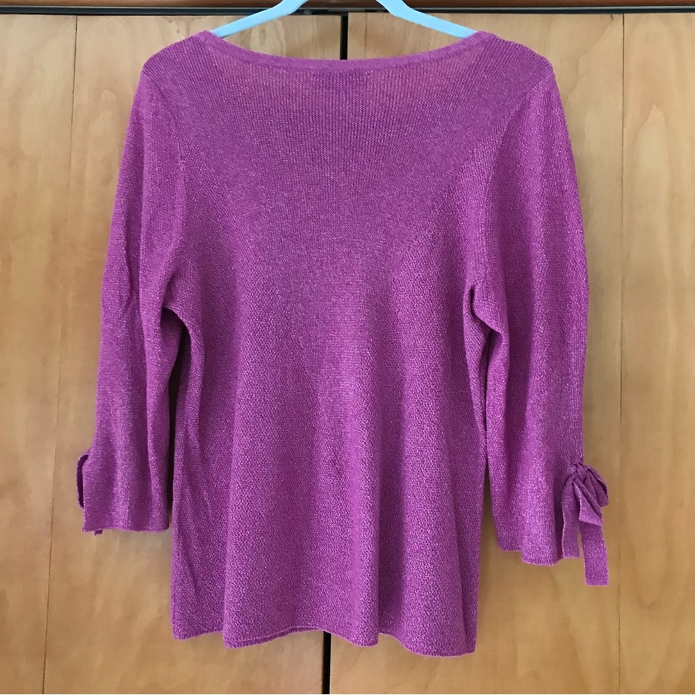 Beautiful purple sweater - Picture 2 of 6